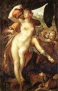 Bartholomeus Spranger Venus and Adonis oil painting